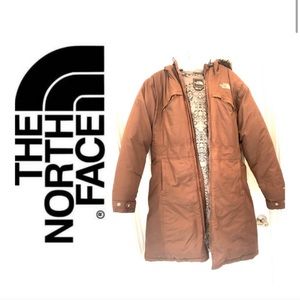 North Face Hyvent Long Down Coat